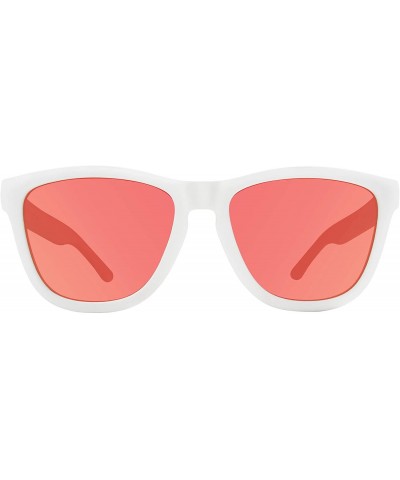 Aviator "Olympian" Designer Sunglasses - White/Red - CX18SLLTDTW $31.56