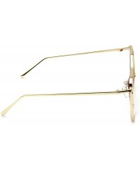 Cat Eye Sunglasses Cat Eye Fashion Mirror or Transparent Lens Love Punch Style - Large Clear/Pink - CU17YUECWCW $22.70