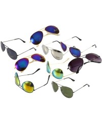 Oversized Women Retro Polarized Sunglasses UV Protection Mirrored Lens Oversized Eyewear - 4 - CI18DRQALK8 $8.18