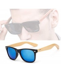 Goggle Bamboo Sunglasses Men Women Travel Goggles Sun Glasses Vintage Wooden Color 16 - Color 3 - C818YZUMU7H $8.68