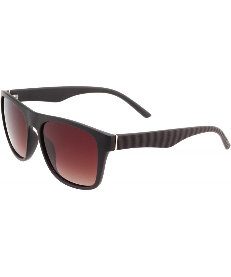 Sport Polarized TR90 unbroken Sunglasses for Men 54mm Classic Eyewear Shade tl6001 - Matte Brown / Grad. Brown - CA189X95EE7 ...