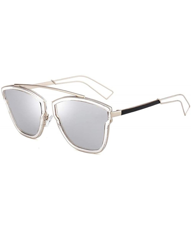 Aviator Polarized Sunglasses Street Style Fashion Sunglasses Women - CA18XD8C6AE $43.86