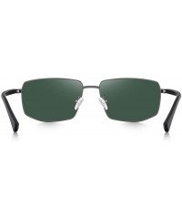 Aviator Mens Classic Sunglasses Male Polarized Rectangle Sun glasses For Men - G15 - C518R48K8H9 $32.12