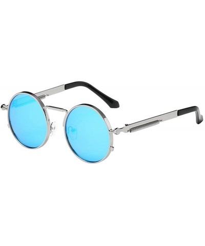 Rimless Sunglasses Vintage Oversized Glasses Eyewear - G - CF18QR6SE6Z $6.25