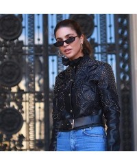 Square Rectangle Small Frame Sunglasses Fashion Designer Square Shades for women - A - CJ199OI9LI8 $6.85