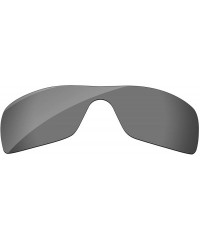 Sport Mirror Polarized Replacement Lenses Batwolf Sunglasses-Multi Options - Black Iridium - Polarized - CO1857KZZSQ $10.51