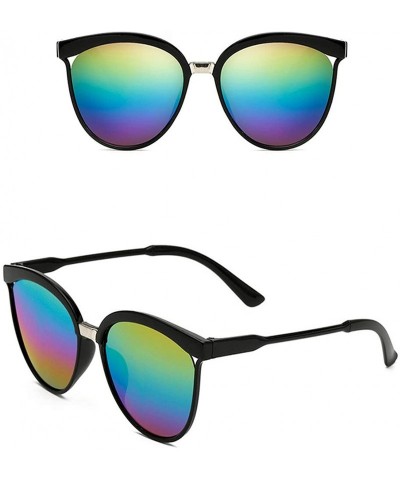 Sport Candies Brand Designer Cat Eye Sunglasses Women Luxury Plastic Sun Glasses Classic Retro Outdoor - Colourful - CC18W797...