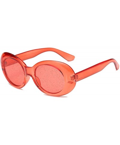 Goggle Kaleidoscope Glasses Transparent Goggles Sunglasses Women's Marine Small Oval Glasses - C3 - CR1907WQ83U $18.39