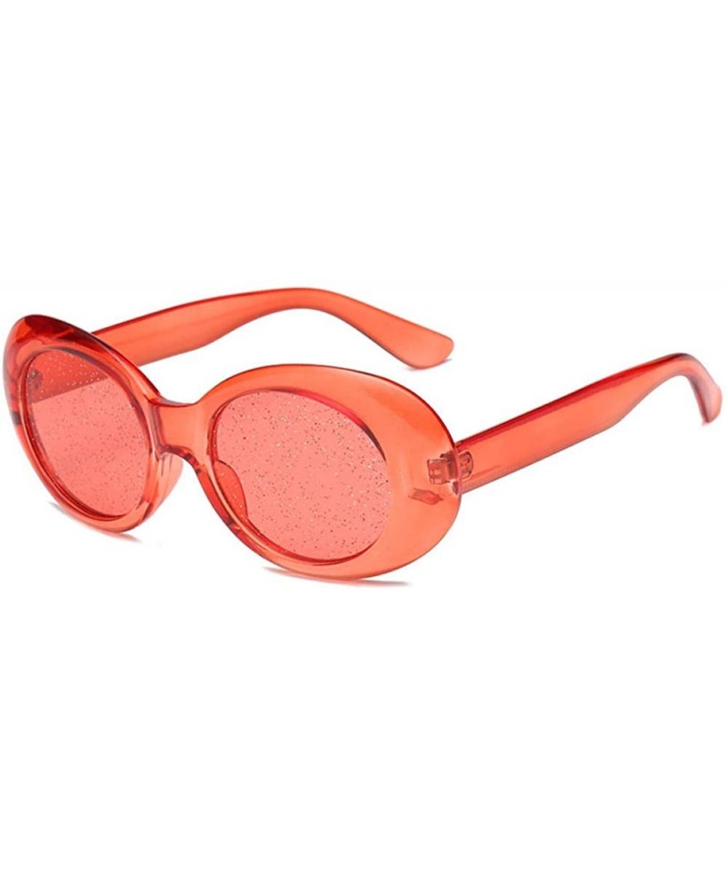Goggle Kaleidoscope Glasses Transparent Goggles Sunglasses Women's Marine Small Oval Glasses - C3 - CR1907WQ83U $18.39
