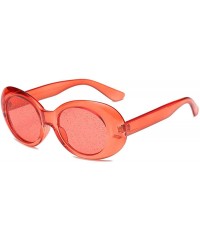 Goggle Kaleidoscope Glasses Transparent Goggles Sunglasses Women's Marine Small Oval Glasses - C3 - CR1907WQ83U $18.39
