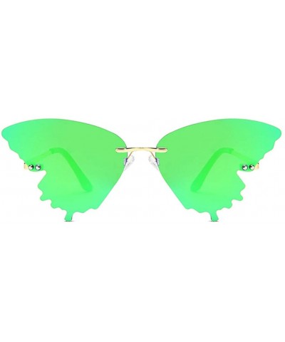 Oversized Sunglasses for Women and Men - Gradient Butterfly Shape Ladies Shades UV Protection Sun Glasses - E - CH190DLG0US $...