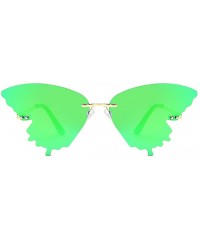 Oversized Sunglasses for Women and Men - Gradient Butterfly Shape Ladies Shades UV Protection Sun Glasses - E - CH190DLG0US $...