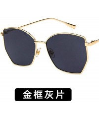 Butterfly Women Sunglasses Retro Luxury Mirror Sun Glasses Yellow Vintage Metal Frame Butterfly Square - Tan - C0198ZXZXRR $4...