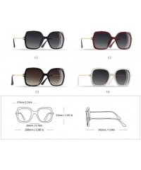 Aviator Luxury Women Sunglasses Women Fashion ladies Sun Glasses Female Gradient UV400 Eyewear Goggles - C3leopard - C918RZGD...