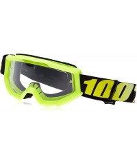 Sport 100% STRATA Goggles - Neon Yellow - CL126I4FU2L $21.38