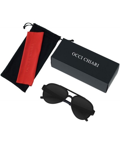 Aviator Aviator Sunglasses with UV Protection for Men TR90 Frame Classis Eyewear Frame Polarized - Black Red - CN18WSM7HND $1...