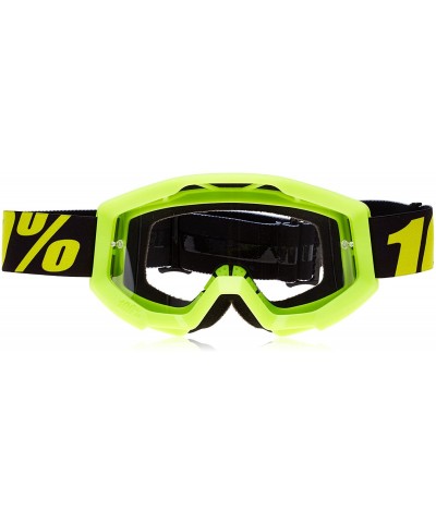 Sport 100% STRATA Goggles - Neon Yellow - CL126I4FU2L $21.38