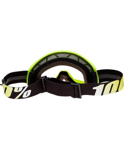 Sport 100% STRATA Goggles - Neon Yellow - CL126I4FU2L $52.74