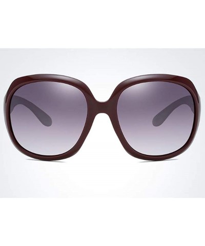 Oversized Women Classic Polarized Sunglasses Oversized Eyewear with Case UV400 Protection - C918X5I7C59 $39.97