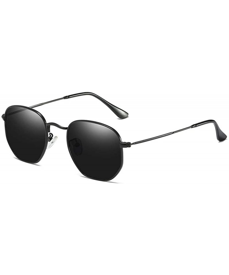Cat Eye Unisex Polarized Sunglasses Classic Men Retro UV400 Sun Glasses - A - CL197TYN9CM $27.89