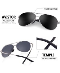 Aviator Polarized Aviator Sunglasses for Men - Metal Frame Sports UV 400 Protection Mens Women Sunglasses 2261 - CK18D4IYYQR ...