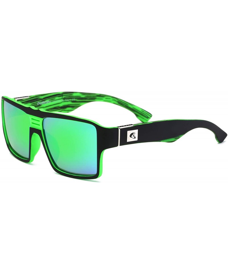 Square Men Polarized Sunglasses Outdoor Driving Square Sport Fashion Glasses - 5 - CC18G35S95C $21.92