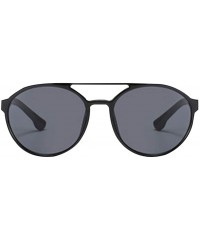 Steampunk Retro Round Sunglasses - UV400 Glasses for Men and Women ...