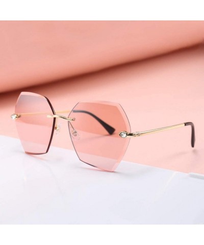 Square Polarized Sunglasses Protection Personality Decoration - CK18R8R4RHH $13.71