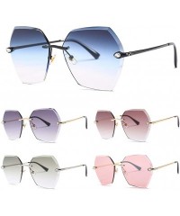Square Polarized Sunglasses Protection Personality Decoration - CK18R8R4RHH $13.71