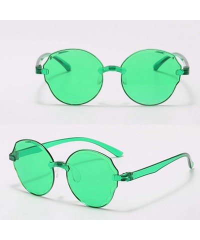 Rimless New Sunglasses Transparent Gradient Sunglasses Multicolor Party Favors Big Rimless Sunglasses INS HOT - Type 4 - CY19...