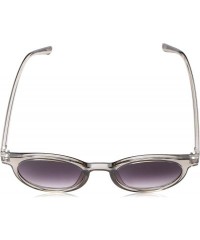 Round Low Key Round Sunglasses - Grey - CA18NG5X6R7 $14.54