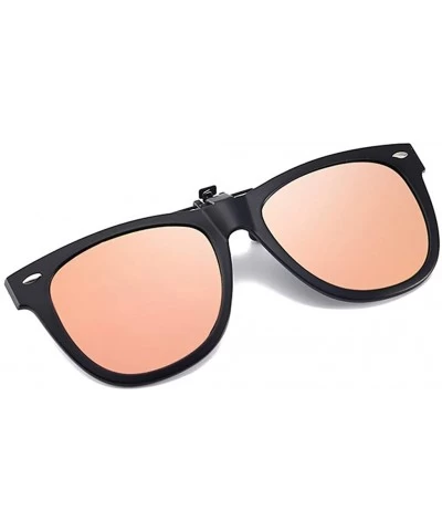 Sport Polarized Sunglasses for Women Men's Clip-on Sunglasses Sports Stylish Sunglasses - ❦pink - C418UTLH44E $18.55