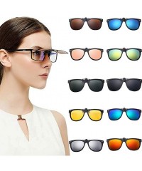 Sport Polarized Sunglasses for Women Men's Clip-on Sunglasses Sports Stylish Sunglasses - ❦pink - C418UTLH44E $11.47