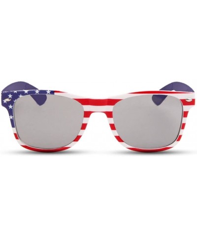 Wayfarer Sunglasses Red White & Blue America (Fancies By Sojayo America Collection) - CA18DO0DXEX $7.66