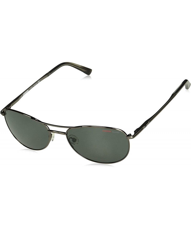 Aviator Men's CA928/S Polarized Pilot Sunglasses - Shiny Gunmetal - CG113BLLOMP $45.17