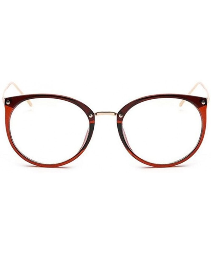 Women Eyeglasses Vintage Optical Glasses Frame Unisex Myopia Round ...