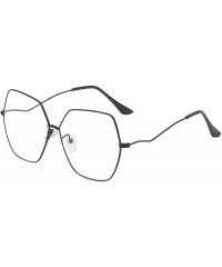 Cat Eye Sunglasses for Women Cat Eye Mirrored Flat Lenses Metal Frame Sunglasses - Yellow - CE18TH6NUGA $16.27