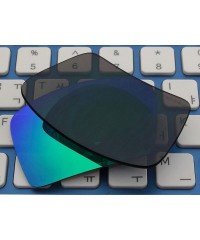 Sport Replacement Lenses Eyepatch 2 Sunglasses OO9136 (Green Blue - Polarized) - Green Blue - Polarized - CG11S1R6S1L $16.92