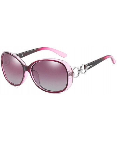 Sport Ladies Polarized Sun- Plastic Full Frame Driving - C4 - CC197CTZGEL $34.82