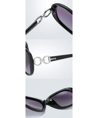 Sport Ladies Polarized Sun- Plastic Full Frame Driving - C4 - CC197CTZGEL $63.55