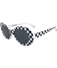 Semi-rimless Sunglasses for Women Men - Clout Goggles Unisex Sunglasses Rapper Oval Shades Retro Glasses - A - C918DOR0S6I $6.12