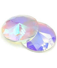 Aviator Kaleidoscope Rave Rainbow Crystal Lenses Steampunk Goggles - Blue-purple - CC18GM2DTA5 $16.16