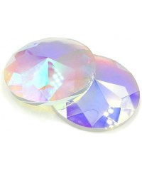 Aviator Kaleidoscope Rave Rainbow Crystal Lenses Steampunk Goggles - Blue-purple - CC18GM2DTA5 $16.16