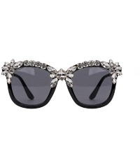 Oversized 2020 Fashion Design Women Sunglasses Oversized Crystal Luxury Sun Glasses Men Luxury Rhinestone Sunglasses UV400 - ...