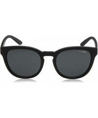 Sport Men's An4230 Cut Back Round Sunglasses - Matte Black/Grey - CM183RMCA72 $29.98