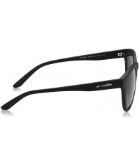 Sport Men's An4230 Cut Back Round Sunglasses - Matte Black/Grey - CM183RMCA72 $72.53