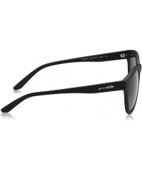 Sport Men's An4230 Cut Back Round Sunglasses - Matte Black/Grey - CM183RMCA72 $71.56