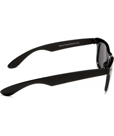 Sport Men's Elwood 126 Resin Sunglasses - Black Frame/Black Lens - C3112OJA8AR $17.95