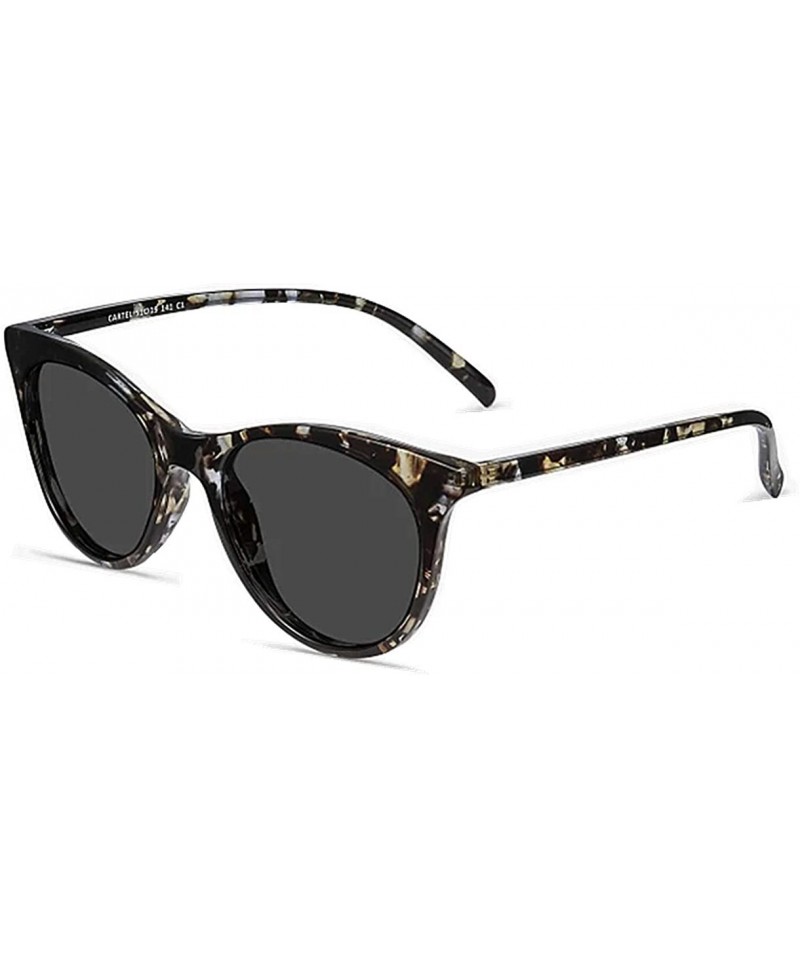 Round Polarized Vintage Round Sunglasses for Women/Men Classic Retro Designer Style - Tortoise - C012NTDW58V $14.04