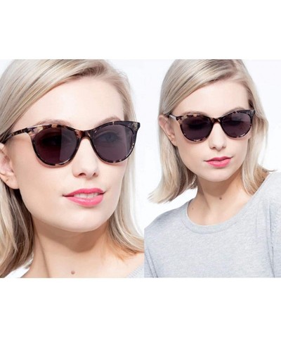 Round Polarized Vintage Round Sunglasses for Women/Men Classic Retro Designer Style - Tortoise - C012NTDW58V $27.70